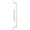 Ekena Millwork 11" Pull Handle & 6" Flush Pull for 1 3/8" Doors, Rocket White GB6001PP3116RW - alternate 2